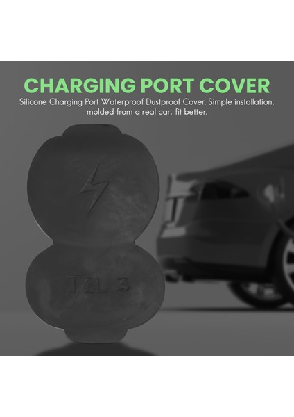 Silikon Şarj Portu Tesla Model 3 2017-2020 Için Su Geçirmez Toz Geçirmez Koruyucu Kapak Model Y-Eur Versiyonu (Yurt Dışından) fiyatları