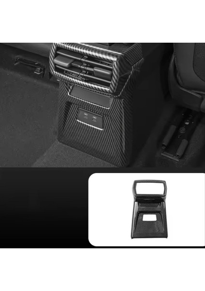 Audi A3 8y 2021-2024 Lhd Için Araba Arka Hava Havalandırma Çerçevesi Klima Havalandırma Kapağı Araba Iç Aksesuarları (Yurt Dışından) modelleri