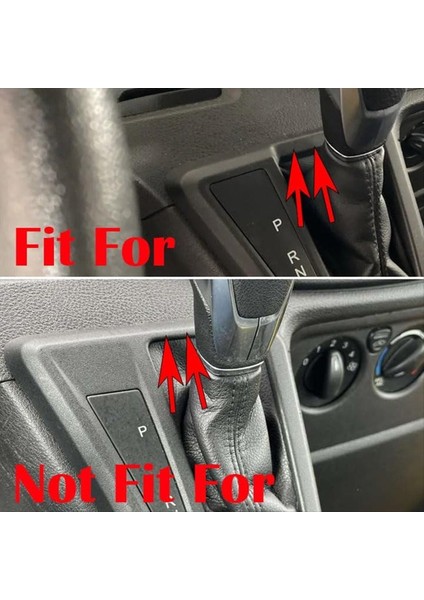Ford Transit Için Orta Konsol Dişli Vites Paneli Kapak Trim 150 250 350 2015-2019 Karbon Fiber Iç Aksesuarlar (Yurt Dışından) modelleri