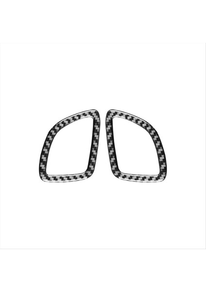 Subaru Forester Için 2009-2012 Yumuşak Karbon Fiber Araba Gösterge Tablosu Hava Havalandırma Outlet Kapak Döşeme Sticker Aksesuarları (Yurt Dışından)