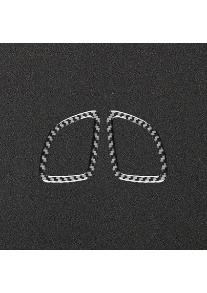 Subaru Forester Için 2009-2012 Yumuşak Karbon Fiber Araba Gösterge Tablosu Hava Havalandırma Outlet Kapak Döşeme Sticker Aksesuarları (Yurt Dışından) indirimleri