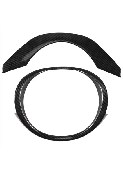 Honda Vezel Hr-V Hrv 2021 2022 Için 2pcs Iç Araç Karbon Fiber Direksiyon Paneli Kapak Trim Dekorasyon Çerçevesi (Yurt Dışından)