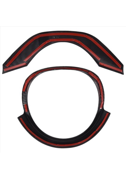 Honda Vezel Hr-V Hrv 2021 2022 Için 2pcs Iç Araç Karbon Fiber Direksiyon Paneli Kapak Trim Dekorasyon Çerçevesi (Yurt Dışından) fırsatları