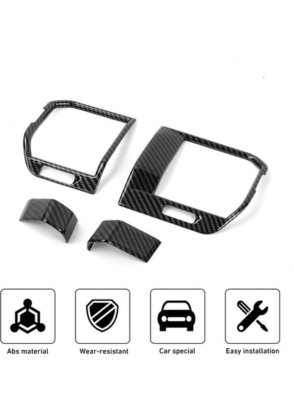 Ford F150 2021 2022 2023 Iç Aksesuarlar (Abs Karbon Fiber) Için Merkez Konsol Klima Havalandırma Döşeme (Yurt Dışından) fırsatları