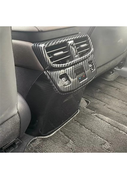 Lexus Rx 350H 450H 500H 2023 2024 Arka Koşul Outlet Kapağı Anti Kick Döşeme Dekorasyon Aksesuarları Abs Karbon (Yurt Dışından) fiyatları