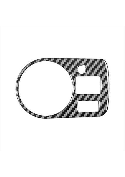 Audi A3 S3 8p 2006 2007 Karbon Fiber Otomobil Far Anahtarı Kapak Kaplama Çıkartmaları Iç Accessoires (Yurt Dışından)