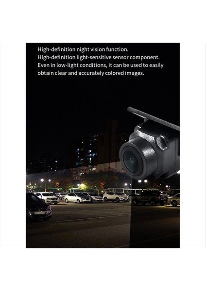 720P Ahd Araba Arka Görünüm Kamera 170 Derece Lens Gece Görüşü Park Parkı Ters Kamera Arka Kamera Renk Görüntüsü (Yurt Dışından) indirimleri