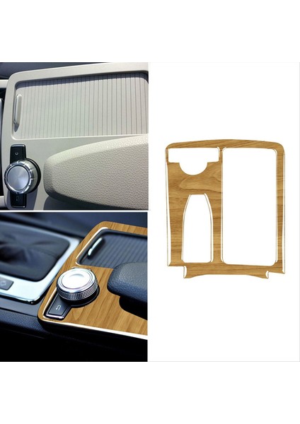 Sarı Ahşap Tahıl Dişli Vardiyalı Panel Döşeme Mercedes Benz W204 2007-2013 W212 2010-2012 (Yurt Dışından) fiyatları