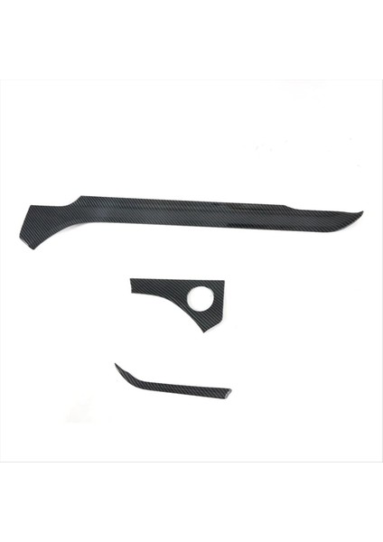 Ford Explorer 2020 2021 2022 Aksesuarlar Için Orta Konsol Konsol Gösterge Şerit Trim Kapak Karbon Fiber (Yurt Dışından)