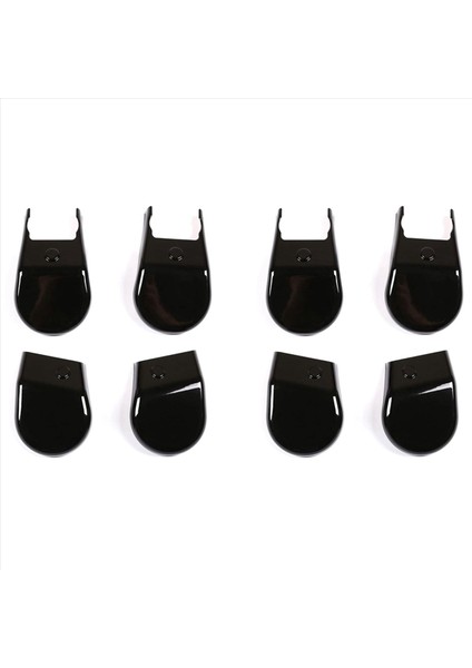 Toyota Hilux Için 2015-2021 Anti-Dötleme Koltuk Braketi Sabitleme Cıvataları Kapak Trim Aksesuarları Siyah 8 Pcs (Yurt Dışından)