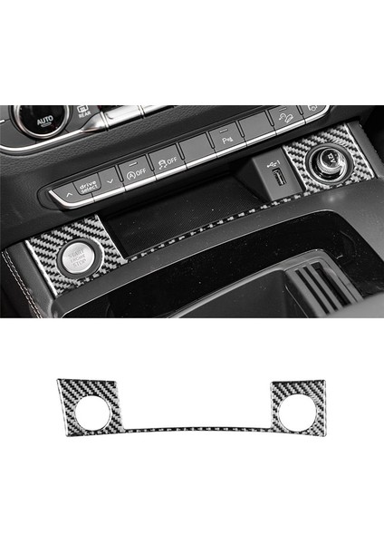 Motor Başlangıç Düğmesi Panel Trim Çerçeve Çıkartma Dekorasyonu Audi Q5 2018-2023 Iç Aksesuarlar Için Karbon Fiber (Yurt Dışından) indirimleri