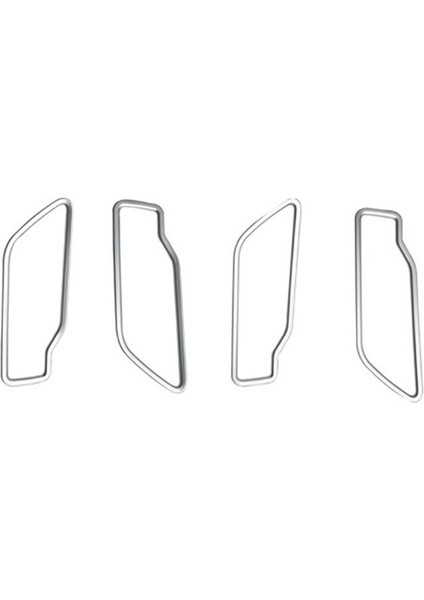 Toyota Prius 60 Serisi 2023 2024 Araba Iç Kapı Kolu Kase Kapak Döşeme Iç Aksesuarları (Gümüş) (Yurt Dışından) indirimleri