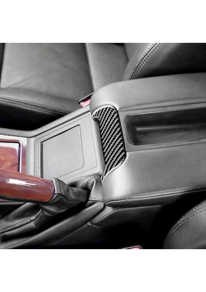 Bmw 5 Serisi E39 1998-2003 Yumuşak Karbon Fiber Merkezi Konsol Kolçak Kutusu Kapak Kaplama Dönemi Iç Aksesuarları (Yurt Dışından) indirimleri