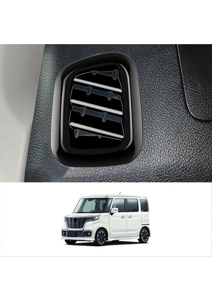 Suzuki Spacia Için 2017-2022 Araba Ön Hava Havalandırma Gösterge Tablosu A/c Çıkış Çerçevesi Kapak Trim Parlak Siyah Rhd (Yurt Dışından) fırsatları