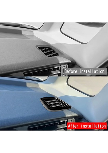 Suzuki Spacia Için 2017-2022 Araba Ön Hava Havalandırma Gösterge Tablosu A/c Çıkış Çerçevesi Kapak Trim Parlak Siyah Rhd (Yurt Dışından) indirimleri