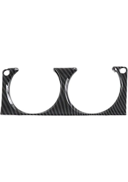 Toyota Sıenna 2021 2022 Için Araba Karbon Fiber Ön Merkez Konsol Su Bardağı Tutucu Dekorasyon Kapağı Süslemeleri (Yurt Dışından)