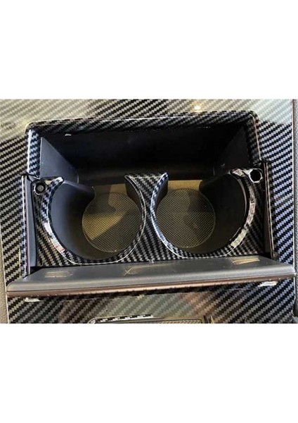 Toyota Sıenna 2021 2022 Için Araba Karbon Fiber Ön Merkez Konsol Su Bardağı Tutucu Dekorasyon Kapağı Süslemeleri (Yurt Dışından) fırsatları