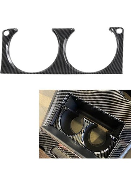 Toyota Sıenna 2021 2022 Için Araba Karbon Fiber Ön Merkez Konsol Su Bardağı Tutucu Dekorasyon Kapağı Süslemeleri (Yurt Dışından) indirimleri