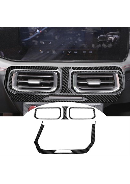 Ford Mustang Için Karbon Fiber Çıkartma Gt 2024 2025 Araba Merkezi Kontrol Ac Outlet Havalandırma Panel Trim Iç Aksesuarlar (Yurt Dışından) fırsatları