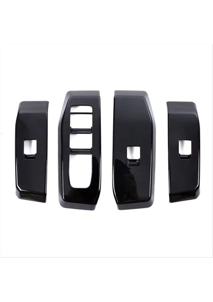 Toyota Land Cruiser Için Lhd 250 Prado LC250 2024 Windows Asansör Anahtarı Panel Kapak Trim Iç Aksesuarlar Siyah (Yurt Dışından)
