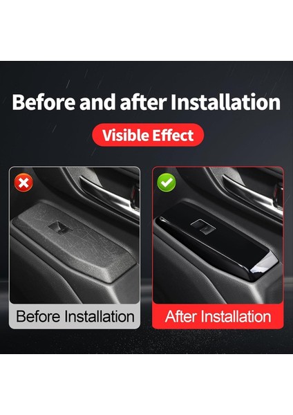 Toyota Land Cruiser Için Lhd 250 Prado LC250 2024 Windows Asansör Anahtarı Panel Kapak Trim Iç Aksesuarlar Siyah (Yurt Dışından) modelleri