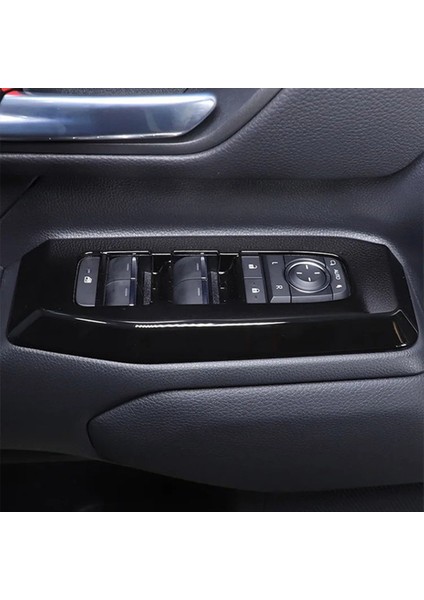 Toyota Land Cruiser Için Lhd 250 Prado LC250 2024 Windows Asansör Anahtarı Panel Kapak Trim Iç Aksesuarlar Siyah (Yurt Dışından) indirimleri