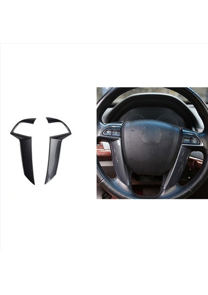 Honda Accord Için 4x 8th 2008-2013 Araba Direksiyon Simidi Dekorasyon Çember Kapak Döşeme Çerçeveleri Iç Aksesuarlar (Yurt Dışından) fiyatları