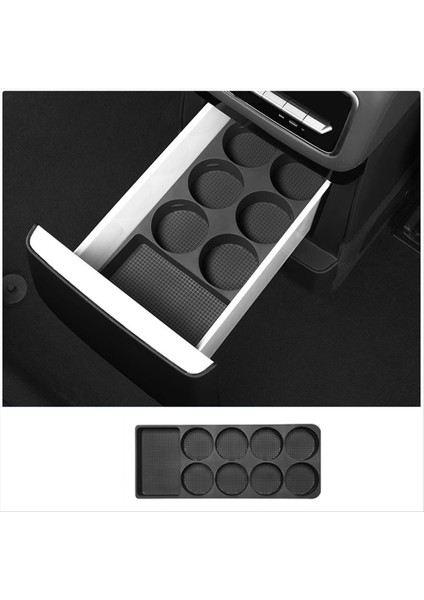 Lider Ideal L9 Buzdolabı Saklama Kutusu Silikon Mat Buzdolabı Sabit Kayma Önleyici Bardak Tutucu Tepsisi Siyah (Yurt Dışından) fiyatları