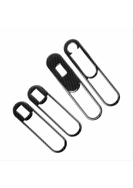 4pcs Pencere Asansör Anahtarı Trim Araç Kapı Anahtarı Panel Bmw Mini Cooper Countryman F60 2017 2018 2019 2020 (Yurt Dışından)