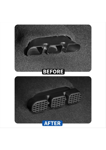 Koltuk Havalandırma Deflektörleri Altında Ford Bronco 2021-2024 Aksesuarları Için Arka Ac Havalandırma Yönü Uzantısı (Yurt Dışından) fırsatları