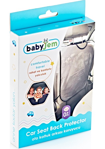 Desenli Oto Koltuğu Arkası Koruyucu Sayıları Öğreniyorum Temalı modelleri