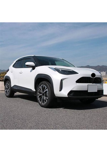 Toyota Yaris Için Cross 2020 2021 Araba Abs Krom Ön Far Lambası Kapağı Garnitür Strip Kaş Kapağı Döşeme (Yurt Dışından) fiyatları