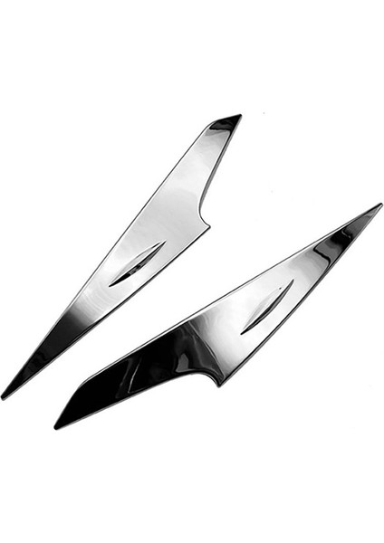 Toyota Yaris Için Cross 2020 2021 Araba Abs Krom Ön Far Lambası Kapağı Garnitür Strip Kaş Kapağı Döşeme (Yurt Dışından) indirimleri