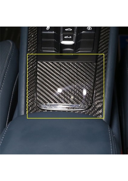 Porsche Için 718 911 2012-2019 Kuru Karbon Fiber Merkezi Kontrol Depolama Kutusu Kapak Döşeme Dekorasyon Araç Aksesuarları (Yurt Dışından) fırsatları
