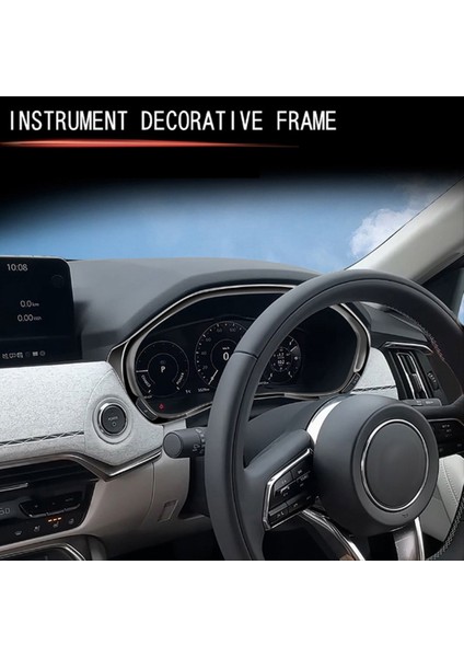 Araba Dash Tahtası Gösterge Paneli Trim Kapak Mazda Cx-60 2022 2023 Rhd Iç Aksesuarlar Için Parlak Siyah (Yurt Dışından) modelleri