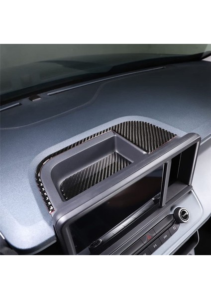 Gösterge Tablosu Depolama Kutusu Panel Kapak Ford Maverick 2022 2023 Aksesuarları Için Döşeme Çıkartmaları - Yumuşak Karbon Fiber (Yurt Dışından) fırsatları