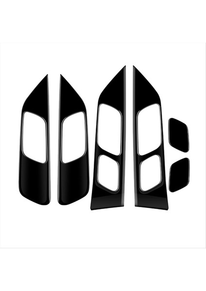 Araba Iç Kapı Kolu Kapak Kapısı Kaplı Trim Çerçeve Honda Wrv 2024 Japon Versiyonu Rhd A (Yurt Dışından)