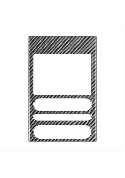 Ford F150 2004-2008 Karbon Fiber Otomobil Kontrol CD Hacim Panel Çerçeve Kapak Çıkartma Trim Aksesuarları (Yurt Dışından)