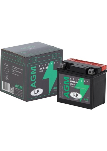 LTX5L-BS 12V5AH Mondial Snappy 50
