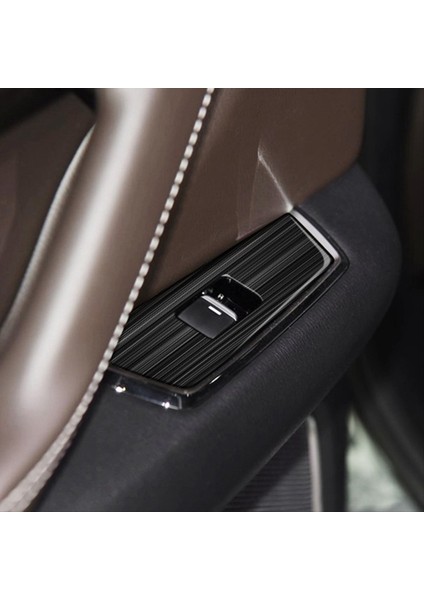 Araba Penceresi Cam Kaldırma Düğmesi Anahtarı Kapak Döşeme Paslanmaz Çelik Kapı Mezar Paneli Mazda Cx9 Cx-9 2022+ Rhd (Yurt Dışından) modelleri