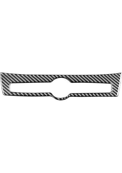 Araç Merkezi Konsolu Hacim Ayar Çerçevesi Çıkartma Volvo S90 2017-2022 Aksesuarlar Için Karbon Fiber (Yurt Dışından)