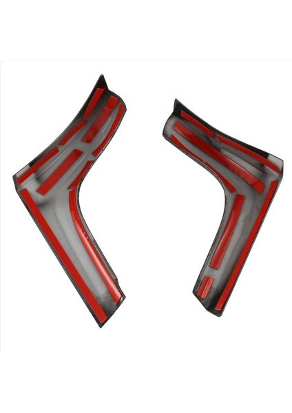 Toyota Hilux Için 2015-2021 Otomobil Gösterimi Paneli Yan Hava Çıkışı L Kapak Trim Araç Stil Karbon Fiber (Yurt Dışından)