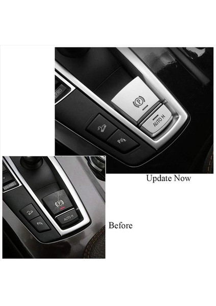 4x Abs Krom El Freni P Düğmesi Bmw F10 F07 F01 X3 F25 X4 F26 F11 F06 X5 F15 X6 F16 (Yurt Dışından) modelleri