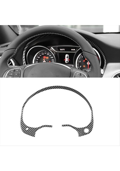 Mercedes Benz Cla C117 Için Gla X156 A Sınıfı W176 Karbon Fiber Gösterge Paneli Hız Türbüsü Çerçeve Trim Aksesuarları (Yurt Dışından) indirimleri