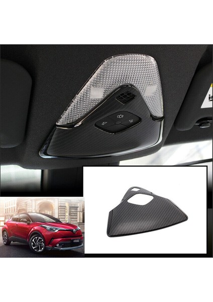 Direksiyon Simidi Paneli Toyota Chr Chr 2017 2018 Siyah ve Abs Karbon Fiber Araba Ön Okuma Işık Kapağı (Yurt Dışından) modelleri