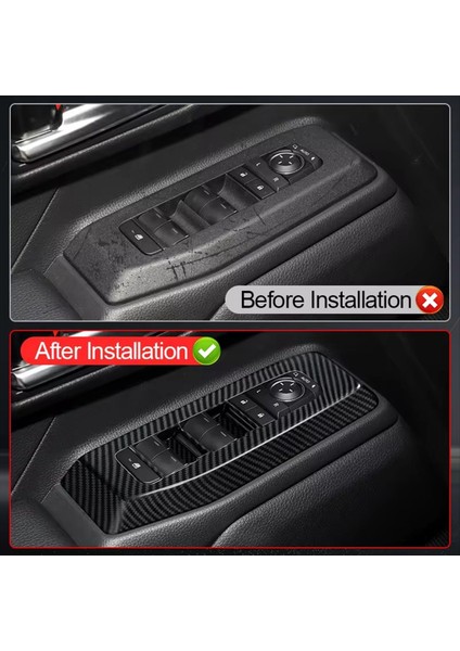 Toyota Land Cruiser Için Lhd 250 Prado LC250 2024 Windows Asansör Anahtarı Panel Kapak Trim Iç Aksesuarlar Karbon Fiber (Yurt Dışından) fırsatları