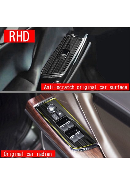 Araba Penceresi Cam Kaldırma Düğmesi Anahtarı Kapak Döşeme Paslanmaz Çelik Kapı Mezar Paneli Mazda Cx9 Cx-9 2022+ Rhd (Yurt Dışından) indirimleri