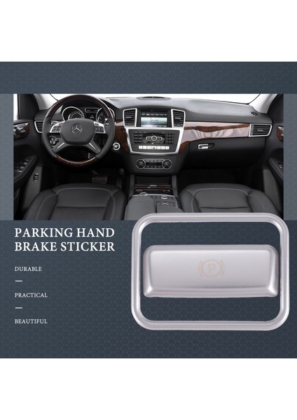 Otopark El Freni Sticker P Düğme Fren Anahtarı Çerçeve Kapak Benz ML350 GL450 Amg W166 W176 W246 X156 (Yurt Dışından) fiyatları