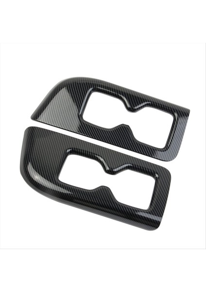 Hyundai Palisade Için 2019-2024 Iç Arka Üçüncü Sıra Koltuk Kupası Tutucu Trim Kapak Panel Aksesuarları Abs Karbon Fiber (Yurt Dışından) fırsatları