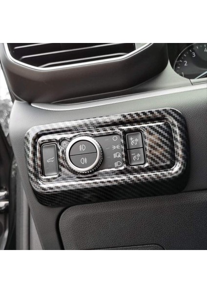 Bagaj Anahtarı Kapak Gösterge Tablosu Işık Ayarı Trim Karbon Fiber Ford Explorer 2020-2024 Aksesuarlar (Yurt Dışından) modelleri